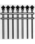 Flat Mid Rail W Arrows
