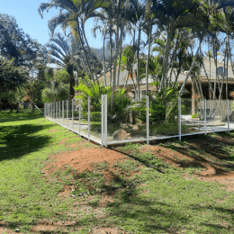 Semi-frameless Glass Pool Fencing